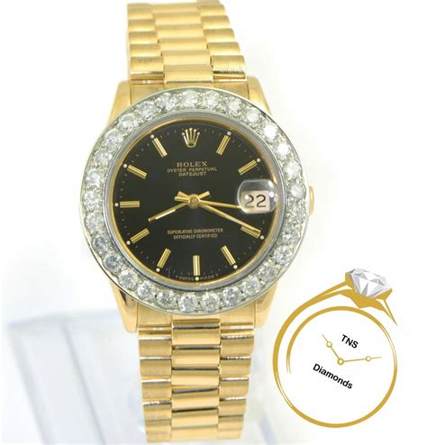 rolex midsize president|rolex presidential with diamond bezel.